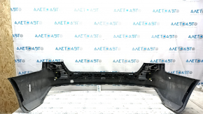 Bare rear bumper Audi A4 B8 13-16 rest for parking sensors black LY9B, scratches