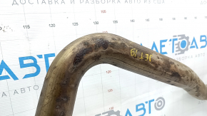Exhaust pipe assembly VW Jetta 19- resonator with barrel, rusty