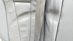 Rear row of seats 2nd row Audi A5 F5 17-19 5D leather gray, heated, dented leather, for cleaning