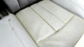 Rear row of seats 2nd row Audi A5 F5 17-19 5D leather gray, heated, dented leather, for cleaning