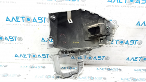Rear bumper bare left fang Jeep Renegade 15- silver PSN, broken fasteners, rubbed 