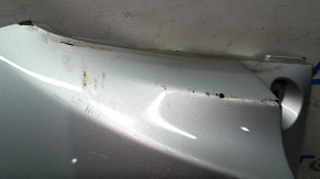 Rear bumper bare left fang Jeep Renegade 15- silver PSN, broken fasteners, rubbed 