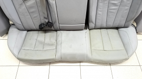 Rear row of seats 2nd row Audi A5 F5 17-19 5D leather gray, heated, dented leather, for cleaning