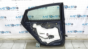 Door assembly rear left Honda Insight 19-22 blue B607M, dent