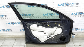 Door assembly front left Honda Insight 19-22 blue B607M, keyless, bumpers