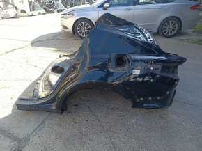 Quarter wing rear left Toyota Camry v70 18- without BSM, on the body, blue