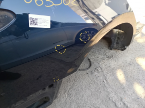 Quarter wing rear right Toyota Camry v70 18- without BSM, on the body, blue