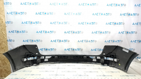 Bare rear bumper Audi Q5 8R 09-17 black LY9B, broken fasteners, scratches