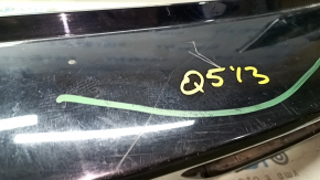 Bare rear bumper Audi Q5 8R 09-17 black LY9B, broken fasteners, scratches