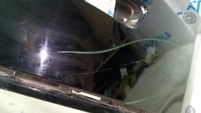 Bare rear bumper Audi Q5 8R 09-17 black LY9B, broken fasteners, scratches