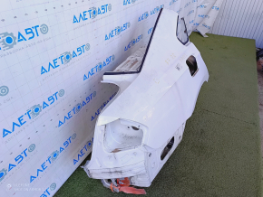 Quarter wing rear right VW Passat b7 12-15 USA white, sawn off, non-standard, pokes