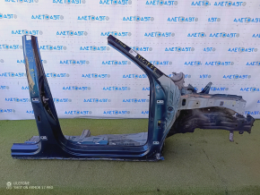 Front right quarter VW Tiguan 18 - sawn off, green, with central pillar, painted