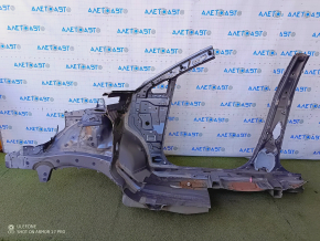 Front right quarter Lexus RX350 RX450h 10-15 sawed off, graphite, with central pillar