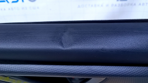 Door trim card front right Subaru Forester 19- SK black with gray insert cloth, armrest leather gray, molding black matte, dents, abrasions, scratches, for dry cleaning