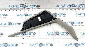Dashboard cover right Honda Insight 19-22 leather gray