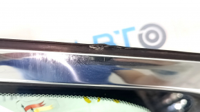 Rear left window blind glass Honda Insight 19-22 chrome, torn seal