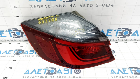 Outer wing light left Honda Insight 19-22 led, chipped, worn