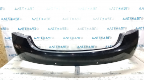 Bare rear bumper Lincoln MKZ 13-16 upper part for parking sensors graphite UH, scratches