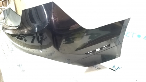 Bare rear bumper Lincoln MKZ 13-16 upper part for parking sensors graphite UH, scratches