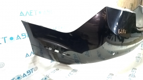 Bare rear bumper Lincoln MKZ 13-16 upper part for parking sensors graphite UH, scratches