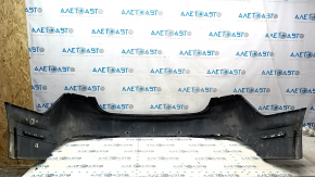 Bare rear bumper Lincoln MKZ 13-16 upper part for parking sensors graphite UH, scratches