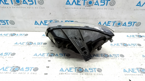 Headlight front right bare Jeep Compass 14-16 rest dark, sand, scratches 