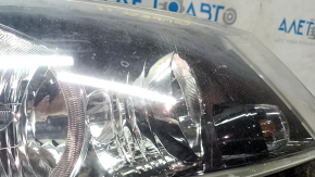 Headlight front right bare Jeep Compass 14-16 rest dark, sand, scratches 