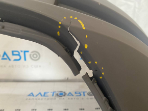 Bare rear bumper VW Jetta 15-18 USA new analogue, cracks, scratches