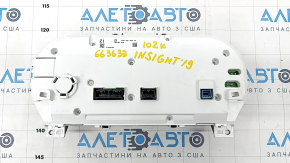 Instrument cluster Honda Insight 19-22 102k, scratches on glass