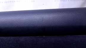 Door trim card front right Nissan Altima 13-18 black with black insert cloth, armrest black cloth, scuffs, dent, scratches