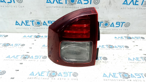 Left headlight Jeep Compass 14-16 rest dark, scratches