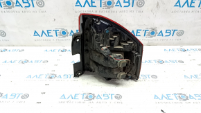 Left headlight Jeep Compass 14-16 rest dark, scratches