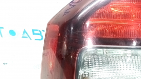 Left headlight Jeep Compass 14-16 rest dark, scratches