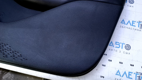 Door trim card front right Dodge Dart 13-16 black with insert black mesh cloth, armrest black leather, scratches, abrasions, bumps, for dry cleaning
