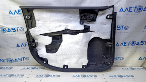 Door trim card front right Dodge Journey 11- black with black insert leather, armrest black leather, scratches, abrasions, dents