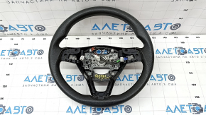 Bare steering wheel Honda Insight 19-22 rubber black, needs cleaning, worn