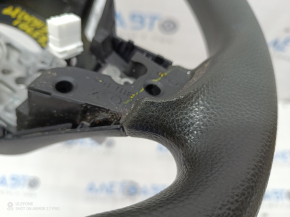 Bare steering wheel Honda Insight 19-22 rubber black, needs cleaning, worn