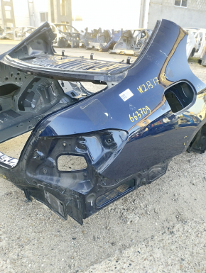 Quarter wing rear right Mercedes W213 E 17-20 on the body, blue, pokes