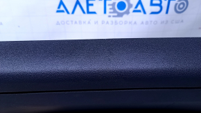 Door trim card front right Fiat 500 12-17 black with black insert plastic, armrest black cloth, scratches, abrasions