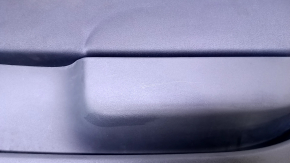 Door trim card front right Fiat 500 12-17 black with black insert plastic, armrest black cloth, scratches, abrasions