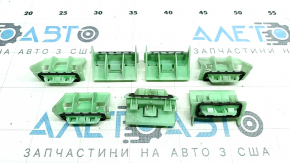 Left threshold clips Audi A5 F5 20- 5D 7 pcs. set