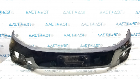 Front bumper bare VW Tiguan 12-17 rest, black LC9X, scratches