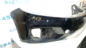 Front bumper bare VW Tiguan 12-17 rest, black LC9X, scratches
