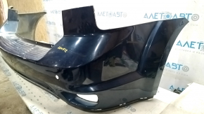 Bare rear bumper Dodge Journey 11- SXT blue PPS, scratches, rubbed