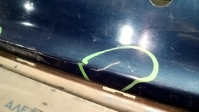 Bare rear bumper Dodge Journey 11- SXT blue PPS, scratches, rubbed