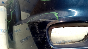 Bare rear bumper Dodge Journey 11- SXT blue PPS, scratches, rubbed