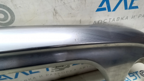 Dodge Journey 14-20 Crossroad rear bumper lip trim chrome for 1 exhaust, scratches