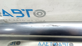 Dodge Journey 14-20 Crossroad rear bumper lip trim chrome for 1 exhaust, scratches