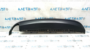 Rear bumper lip VW Passat b7 12-15 USA structure, for 1 pipe, scratches