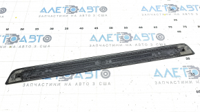 Door sill trim outer front right Audi A5 F5 17- 5D black with chrome, scratches, broken guide